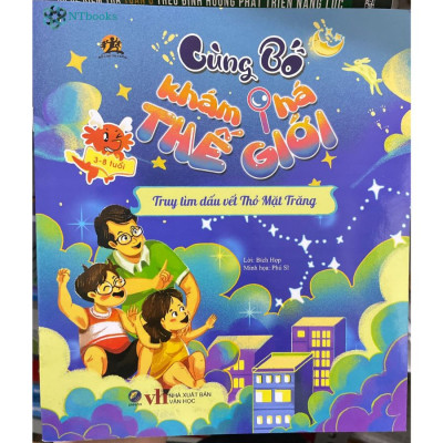 Bộ 4 Cuốn Sách Cùng Bố Khám Phá Thế Giới