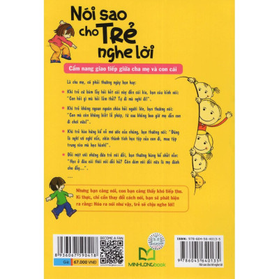 Sách: Nói Sao Cho Trẻ Nghe Lời