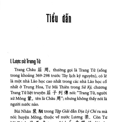 Trang Tử Nam Hoa Kinh (Thu Giang Nguyễn Duy Cần) (Tái Bản)