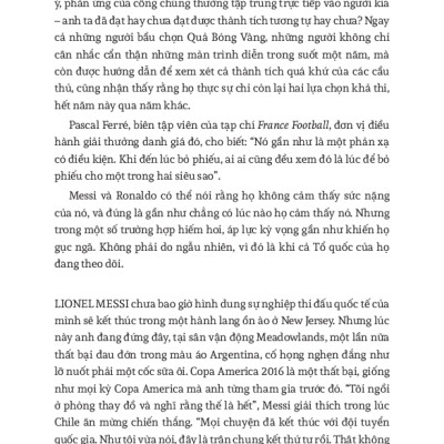 MESSI VS. RONALDO SỰ ĐỐI ĐẦU CỦA HAI CẦU THỦ VĨ ĐẠI VÀ KỶ NGUYÊN TÁI TẠO BÓNG ĐÁ THẾ GIỚI
