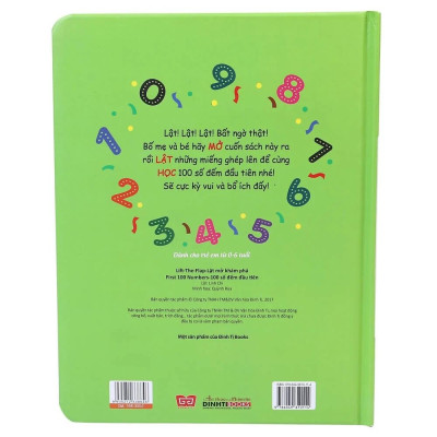 Sách Lift The Flap - Lật Mở Khám Phá - 100 Số Đếm Đầu Tiên
