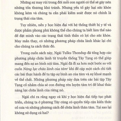 Thiền Chữa Lành Thân Và Tâm (Tái Bản 2020)