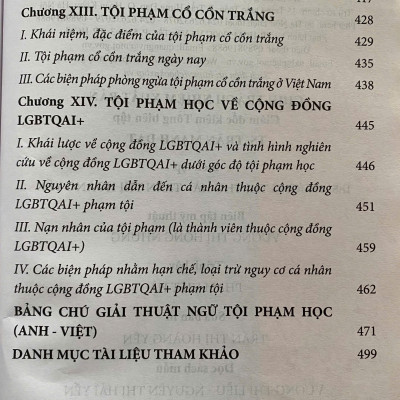 Tội Phạm Học Đương Đại