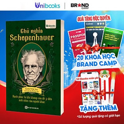 Sách - Chủ Nghĩa Schopenhauer – Hạnh Phúc Là Khi Không Còn Để Ý Tới Ánh Nhìn Của Người Khác