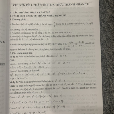 Tuyển Chọn Các Chuyên Đề Bồi Dưỡng Học Sinh Giỏi Toán 8 (Đại Số)