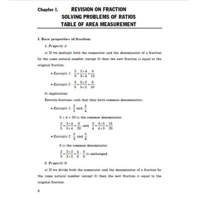 Sách Toán 5 – Mathematics 5 song ngữ Anh-Việt (dùng chung cho các bộ SGK hiện hành) (HA-MK)