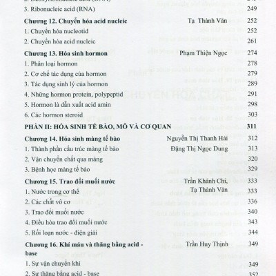 Sách - Hoá Sinh 2022 (sách đào tạo bác sỹ y khoa)