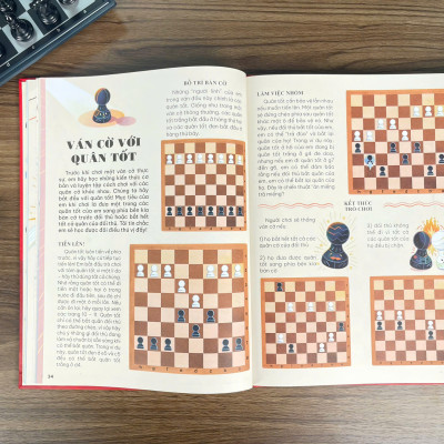 Sách - Cẩm Nang Cờ Vua - Học cờ vua căn bản từ một kì thủ chuyên nghiệp - ndbooks