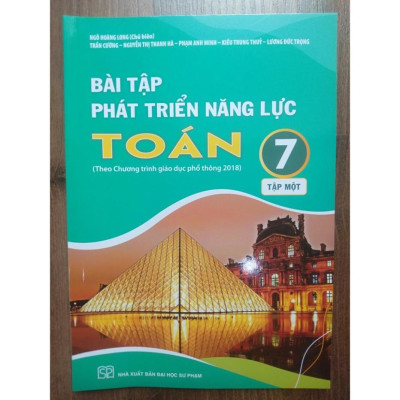 Sách - Combo Bài tập phát triển năng lực toán 7 tập 1 + 2 ( Kết Nối PB2 )