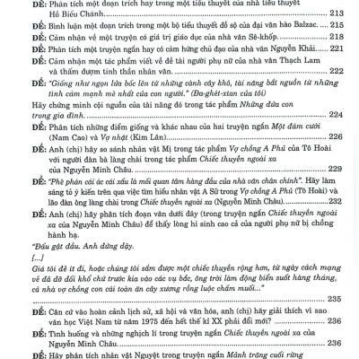 Cảm Nhận, Phân Tích Tác Phẩm Văn Học Ngoài Sách Giáo Khoa Ngữ Văn THPT - Tác Phẩm Thơ & Truyện (Dùng Chung Cho Các Bộ SGK Hiện Hành) - HA 