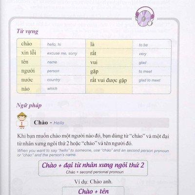 Tiếng Việt 123 - Tiếng Việt Cho Người Nước Ngoài - Vietnamese For Beginners - Student Book - Trình Độ A (Tái Bản 2024)