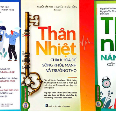 Sách - Combo 3 cuốn Thân Nhiệt : Năng Lượng Cốt Yếu Của Sự Sống - Chìa Khóa Để Sống Khỏe Mạnh Và Trường Thọ - Quyết Định Sinh Lão Bệnh Tử