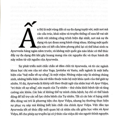 Ayurveda - Nền Tảng Dưỡng Sinh Ấn Độ