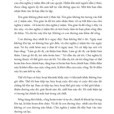 Sách - Niết Bàn - Ác Mộng Cuối Cùng - Học Tin Cậy Vào Cuộc Sống - Những Công Án Thiền Như Phương Tiện Truyền Dạy Sự Thư Thái