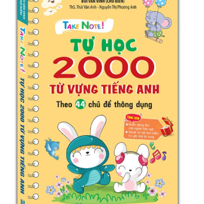 sách - combo 2c TAKE NOTE! Văn 6 (không lò xo) và TAKE NOTE ! Tự học 2000 từ vựng tiếng anh (theo 44 chủ đề thông dụng)