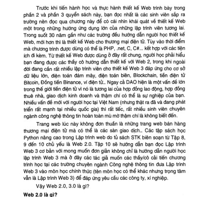 Python Và Ứng Dụng Lập Trình Web (STK)