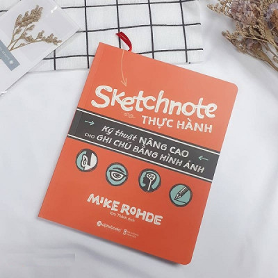 Combo Trọn Bộ Sketchnote - Ghi chép bằng hình ảnh ( Sketchnote Lý Thuyết + Sketchnote Thực hành ) 