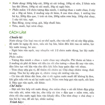 Món Chay Ngon Và Lành