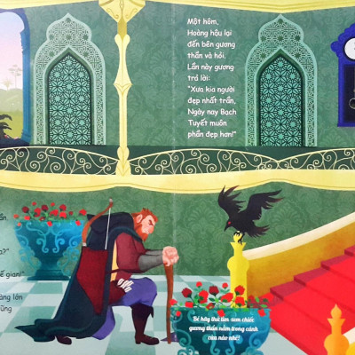 Sách Tương Tác - Lật Mở Xuyên Thấu - Bí Mật Phía Sau Trang Sách - Nàng Bạch Tuyết