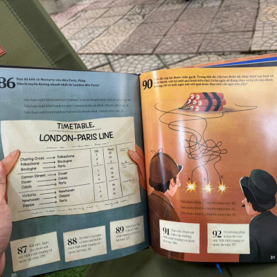 (Bìa cứng, In màu) ESCAPE ROOM ADVENTURES - VỤ ÁN LỚN NHẤT CỦA SHERLOCK HOLMES - Lời Alex Woolf, Sian James Minh hoạ - Hồng Vũ dịch - Sách Nhân Dân