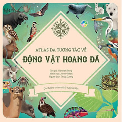 Sách Atlas Đa Tương Tác Về Động Vật Hoang Dã