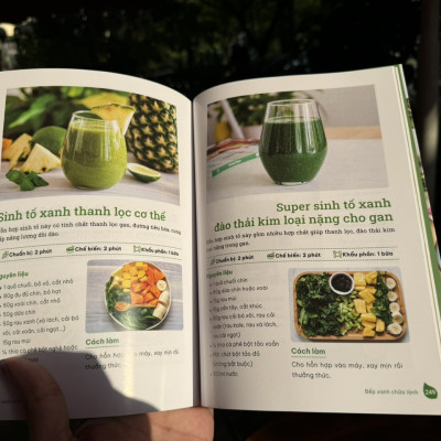  (In màu toàn bộ) BẾP XANH CHỮA LÀNH : Dinh dưỡng cho người bệnh và phương pháp giúp cơ thể tự chữa lành – Emma Phạm- Thái Hà – NXB Công Thương