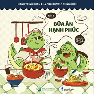Truyện tranh dinh dưỡng cho bé "Hành trình khám phá dinh dưỡng cùng Guru"