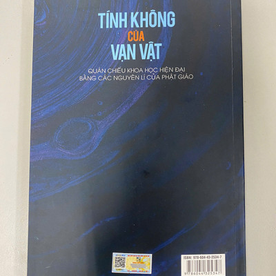 Sách - Tính không của Vạn vật - Quán chiếu khoa học hiện đại bằng các nguyên lí của phật giáo