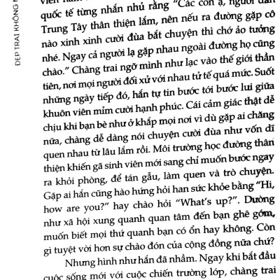 Đẹp Trai Không Ngại Đi Mỹ
