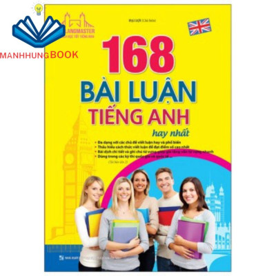 Sách - Combo 2c 168 bài luận ta + 130 bài ngữ pháp ta ( màu)