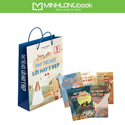 Sách: Combo Dạy Trẻ Nói Lời Hay Ý Đẹp - Túi 2 (Từ Quyển 6 Đến 10)