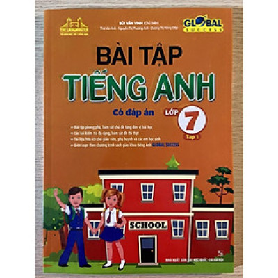 Sách - Bài tập Tiếng Anh lớp 7 tập 1 có đáp án - Global Success
