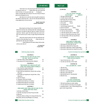 Combo 4 Sách Excel - Google Sheet - 150 TT - Power Query ĐÀO TẠO TIN HỌC Ứng Dụng Văn Phòng Kèm Video Khóa Học
