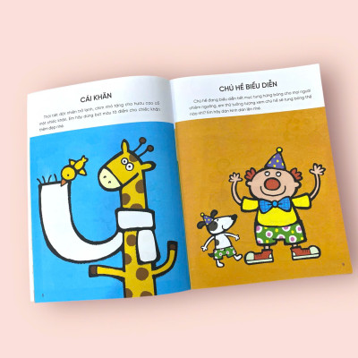 Sách cho bé - Phát Triển IQ - Rèn Luyện Tư Duy Não Bộ - Khả Năng Tưởng Tượng Và Sáng Tạo - Dành cho trẻ từ 2-4 tuổi