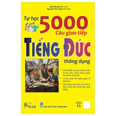 Sách - Tự Học 5000 Câu Giao Tiếp Tiếng Đức Thông Dụng
