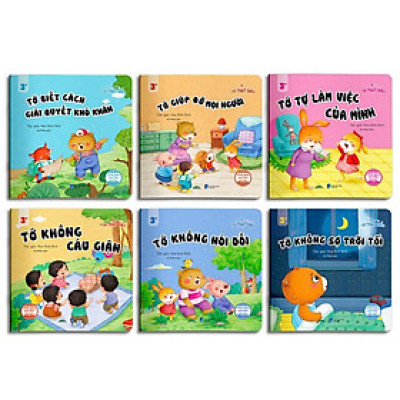 Sách - Tớ thật Siêu - Combo 6 Cuốn Dành Cho Bé Từ 3 Tuổi - NXB Dân Trí