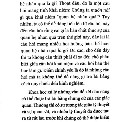 Quan Hệ Nhân Quả - Dẫn Luận Ngắn