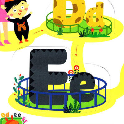 Sách Tương Tác - Lift-The-Flap-Lật Mở Khám Phá - My ABC - Bảng Chữ Cái Tiếng Anh Cho Bé (Tái Bản)