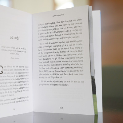 H2-Sách dạy golf tiếng việt - "Chinh phục short game cùng James Sieckmann - Giúp bạn làm chủ các cú đánh từ 120 yard trở lại"