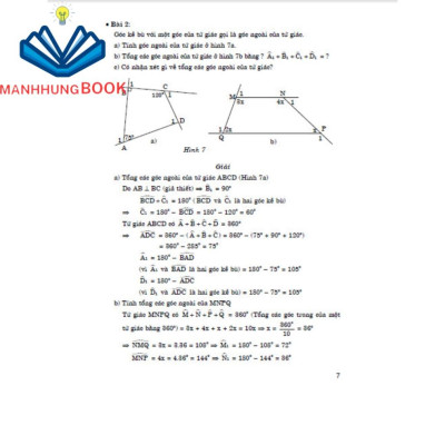 Sách - Phương Pháp Tư Duy Tìm Cách Giải Toán Hình Học Lớp 8 ( Dùng Chung Cho Các Bộ SGK Hiện hành )