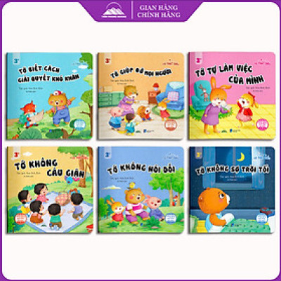 Sách - Tớ thật Siêu - Combo 6 Cuốn Dành Cho Bé Từ 3 Tuổi - Tiên Phong Books