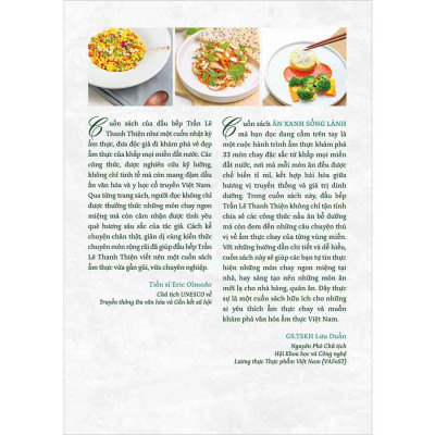 Ăn Xanh Sống Lành - 33 Món Chay Thực Dưỡng Thuần Việt