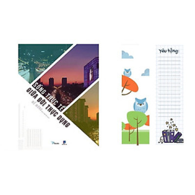 Sách- Sống thực tế giữa đời thực dụng ( tặng kèm bookmark thiết kế )