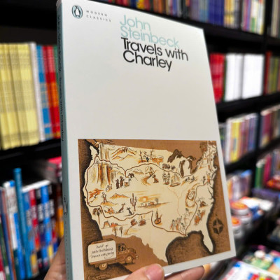 Sách - Travels with Charley by John Steinbeck - Nobel Prize - Penguin Modern Classics - Sách Ngoại Văn