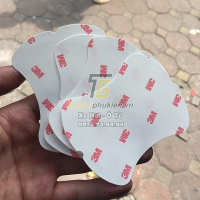 Bộ ốp tay nắm cửa xe Suzuki Ertiga 2019 mạ Crom - Tặng miếng dán trong suốt chống xước hõm cửa