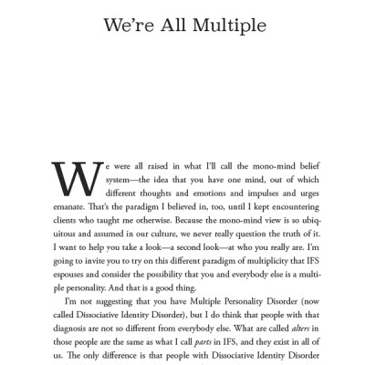 No Bad Parts: Healing Trauma And Restoring Wholeness With The Internal Family Systems Model