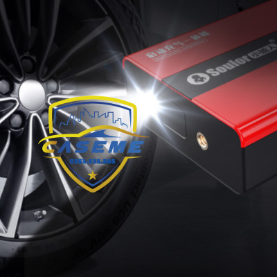 Bơm Lốp & Kích Bình Ô Tô Soulor - Pin 99.800mAh, 180W, Tự Ngắt, Đèn LED, Sạc Dự Phòng - Công Nghệ Nhật Bản - Hàng Nhập Khẩu