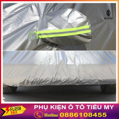 Bạt Phủ Ô Tô Vải Dù Mazda 2, Mazda 3, Mazda 6, CX5, CX8, CX9, BT50 chống nóng, nước, có phản quang