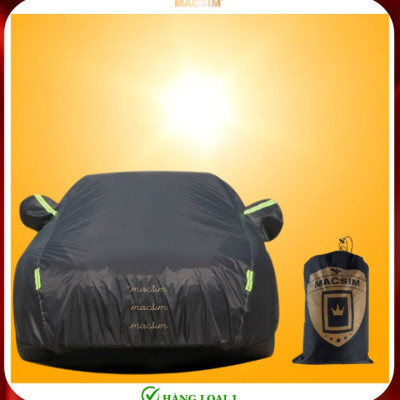 Bạt phủ ô tô Volkswagen Tiguan L nhãn hiệu Macsim sử dụng trong nhà và ngoài trời chất liệu Polyester - màu đen