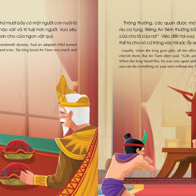 Truyện cổ tích Việt Nam - Sự tích QUẢ DƯA HẤU - Sự tích BÁNH CHƯNG BÁNH GIẦY-  Phiên bản SÁCH NÓI